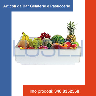 (z1) PZ 1 SCATOLA TERMICA BIANCA PORTA FRUTTA ALIMENTI IN POLISTIROLO